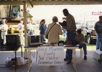1997  Des Moines County Soil and Water Conservation Booth at Ag Expo 