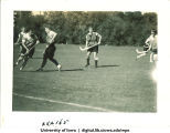 Playing field hockey, The University of Iowa, 1928