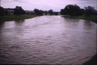 Flooded river