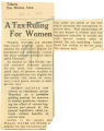 Tax ruling for women