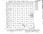 Iowa land survey map of t091n, r030w