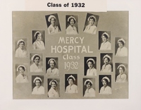 1901 - 1998 Nursing school class photos by year
