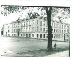 Engineering Building on Capitol and Washington Streets, the University of Iowa, 1950s?