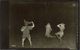 Outdoor theater production of Midsummer Night's Dream, The University of Iowa, May 14, 1925