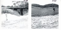 Outlet stabilizer and waterway on Gregory Kueter farm, 1969