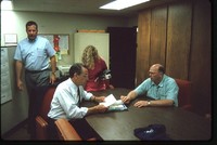 Grassley Visits the SWCD Office.