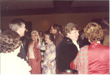 Guests dancing at Scottish Highlander banquet, The University of Iowa, May 1978