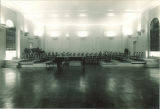 Rehearsal hall in the old music building, The University of Iowa, August 1933