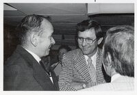 1976 Ralph Dewey, Jack Jacobs, another man