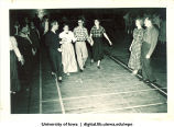 Square dancing, The University of Iowa, 1940s