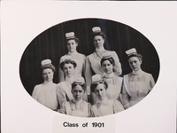 1901 - 1998 Nursing school class photos by year