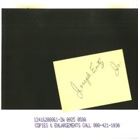 Joseph Entz Jr.