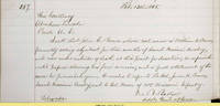 77. Iowa Adj. Gen. Nathaniel Baker to Lincoln requesting temporary reprieve for deserter William Craven