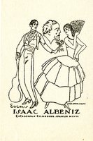 Isaac Albeniz Bookplate