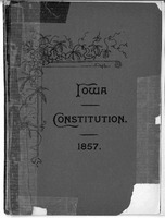Iowa Constitution, 1857: compiled by the Secretary of State, 1893.