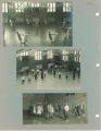 Folk dancing in Halsey Hall, the University of Iowa, 1920s?