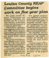 Louisa county REAP committee begins work on five year plan