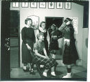 Freshmen members of the Scottish Highlanders, The University of Iowa, October 11, 1954