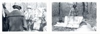 Outdoor classroom in December, 1970