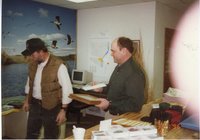 1996  Chairperson Jeff Bergman presents Charles Nealey with the  Owner/Operator &amp; Sweepstakes Awards 