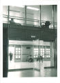 Lounge and south side entrance to the Main Library, the University of Iowa, May 15, 1951