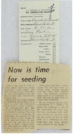 1970 - Now is Time for Seeding
