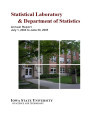 Statistical Laboratory & Department of Statistics Annual Report, July 1, 2004 to June 30, 2005