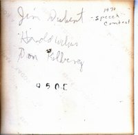 Jim Dubert, Harold Wilius, and Don Kilberg, 1971