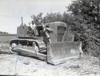 Lawrence Whipple on Allis Chalmers Bulldozers
