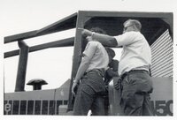1978 Oren Champ and others on a soil conservation tour