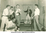 Performers in radio drama, the University of Iowa, 1920s