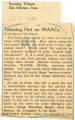 Tatooing not on WAACs