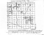Iowa land survey map of t090n, r003w