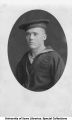 Sailor Donald W. Parker, The University of Iowa, between 1910 and 1920