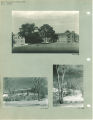 Law Commons viewed from front and from rear on Riverside Drive, the University of Iowa, 1948