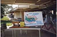 1998 Ag Expo Des Moines County Soil and Water Conservation District  Booth