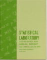 Statistical Laboratory Annual Report, July 1, 1969 to June 30, 1970