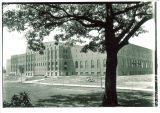 Newly built Field House with its original facade, the University of Iowa, 1927