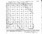 Iowa land survey map of t081n, r022w