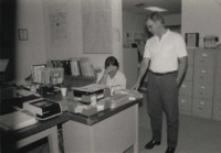 Working in the Office.