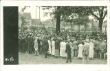 Ground-breaking ceremony for the Medical Laboratories, the University of Iowa, circa 1924