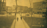 Oskaloosa Town Square Facing Northwest, 1895; Iowa