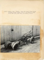 1937 - Right rear view of Iowa contour furrowing machine